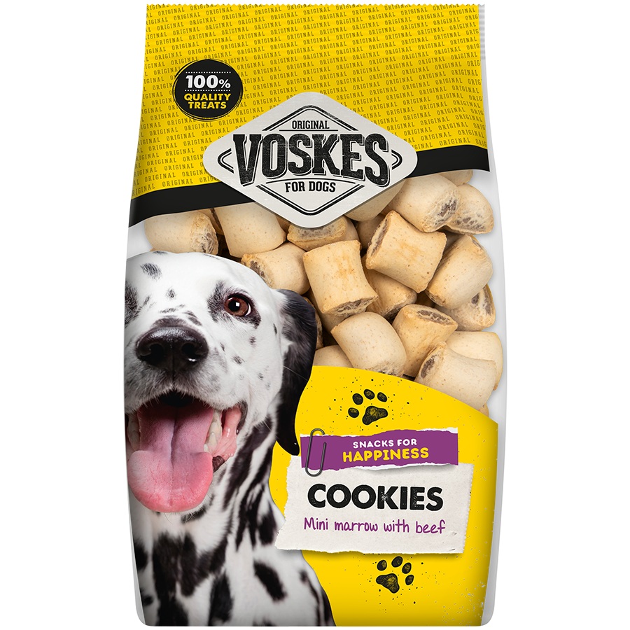 MINI BISCUITS FOURRÉS AU BOEUF | VOSKES
