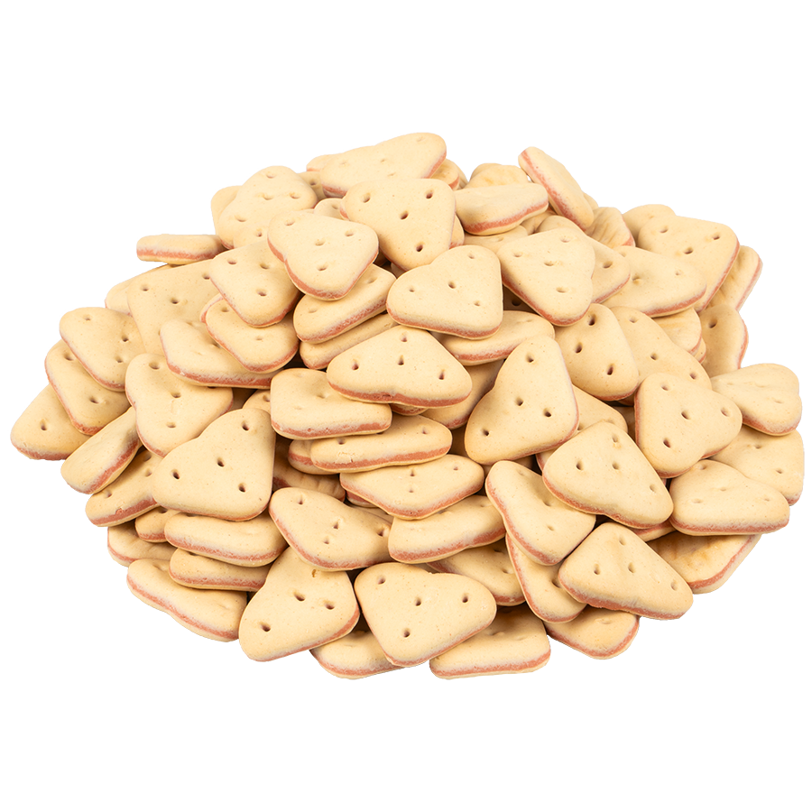 BISCUITS FOURRÉS EN FORME DE COEUR |  | VOSKES