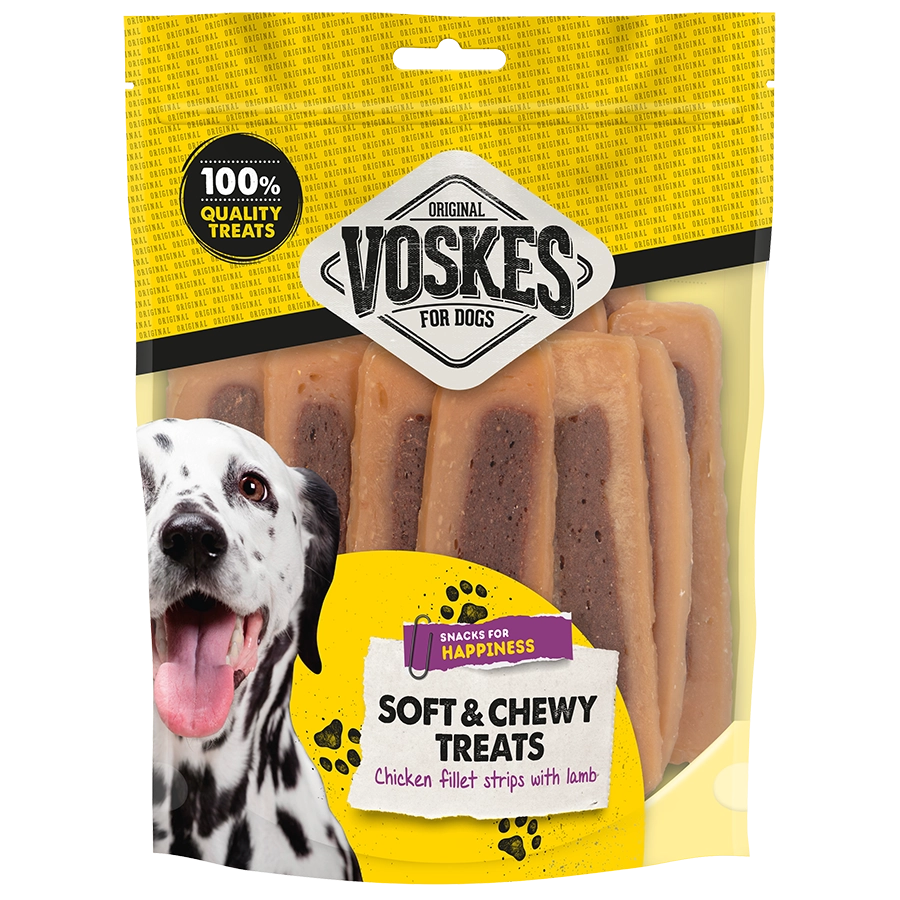 KIPFILET STRIPS MET LAM |  | VOSKES