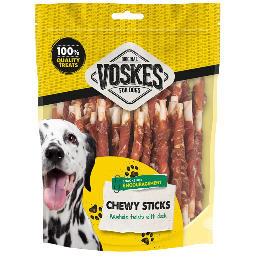 RUNDERHUID STICKS MET EEND - 40ST |  | VOSKES