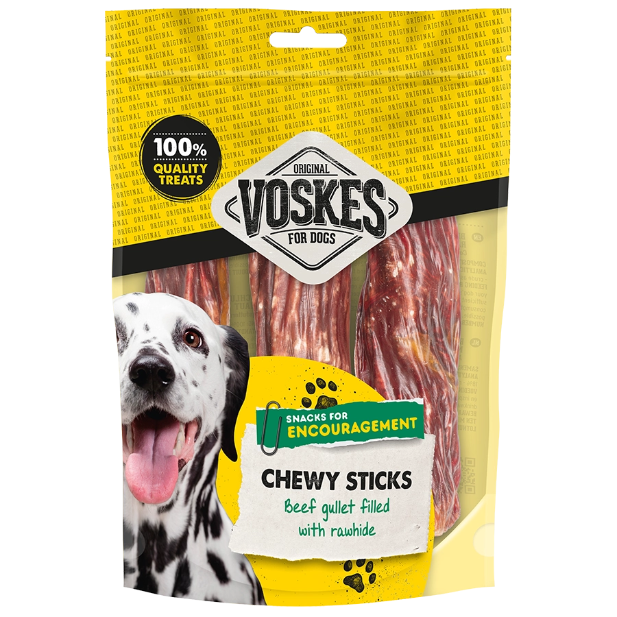 RUNDERLUCHTPIJP GEVULD MET RUNDERHUID | VOSKES