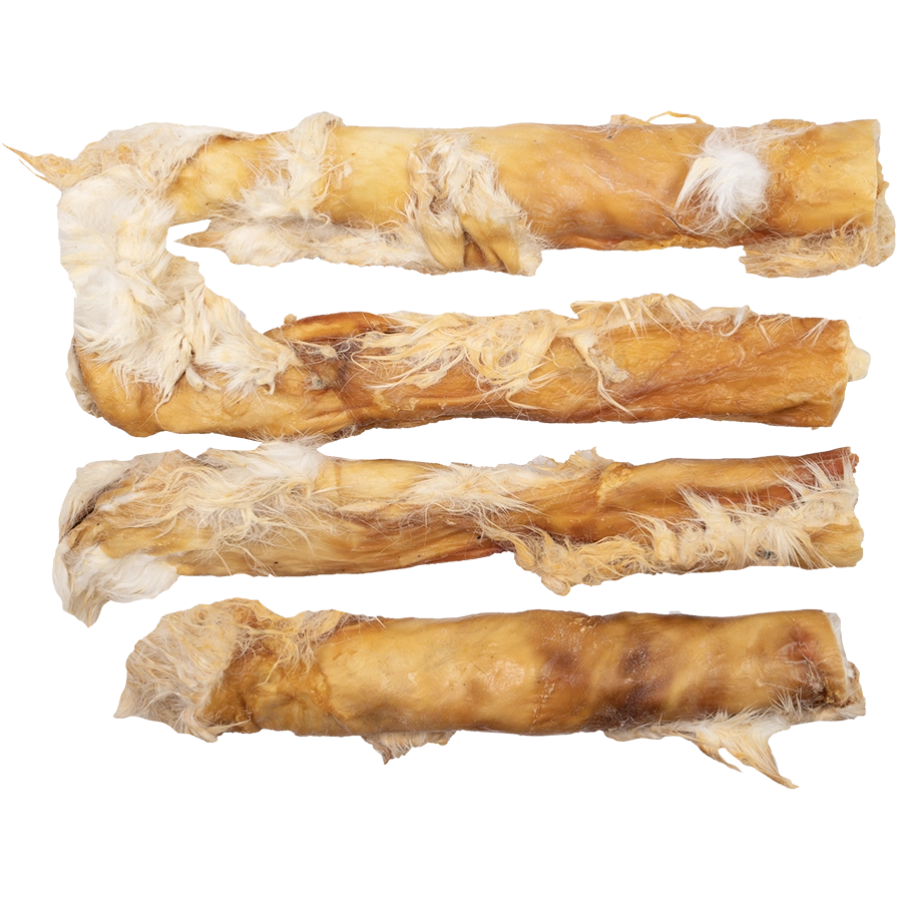 KONIJNENHUIDROLLEN MET VACHT - 4ST |  | VOSKES