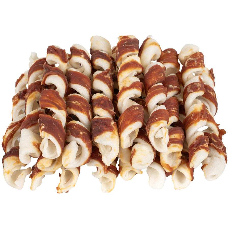 SPIRALEN MET RUNDERHUID & EEND - 20ST |  | VOSKES