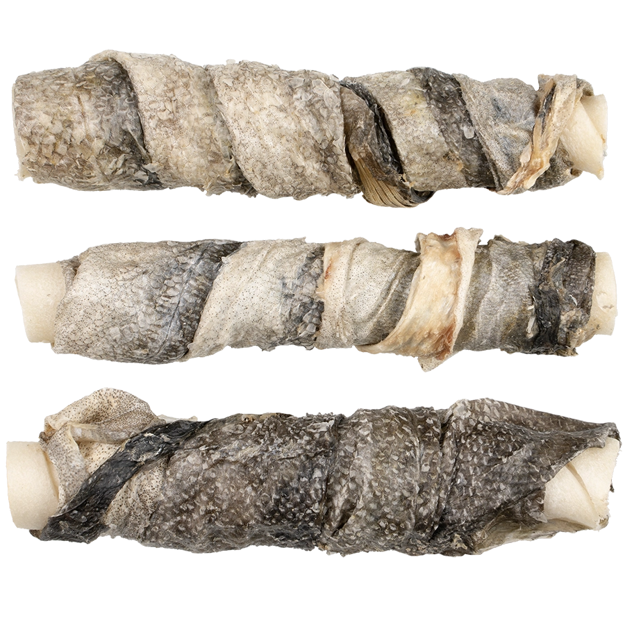 RAWHIDE STICKS WITH FISH 3PCS |  | VOSKES