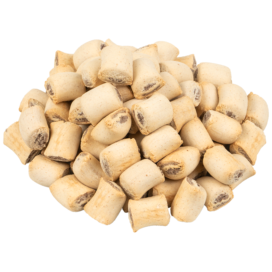 MINI BISCUITS FOURRÉS AU BOEUF |  | VOSKES