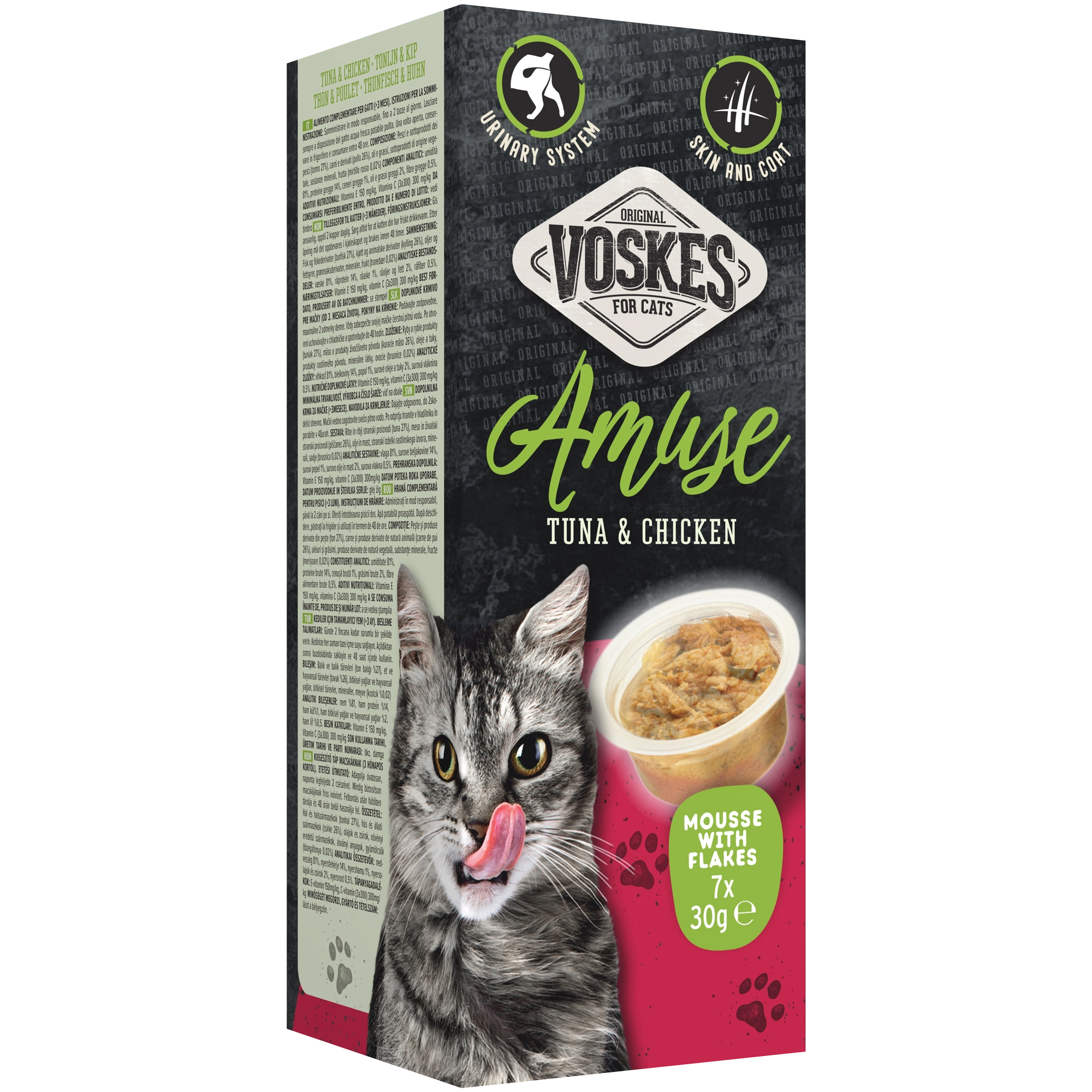 MOUSSE MET STUKJES TONIJN & KIP | VOSKES