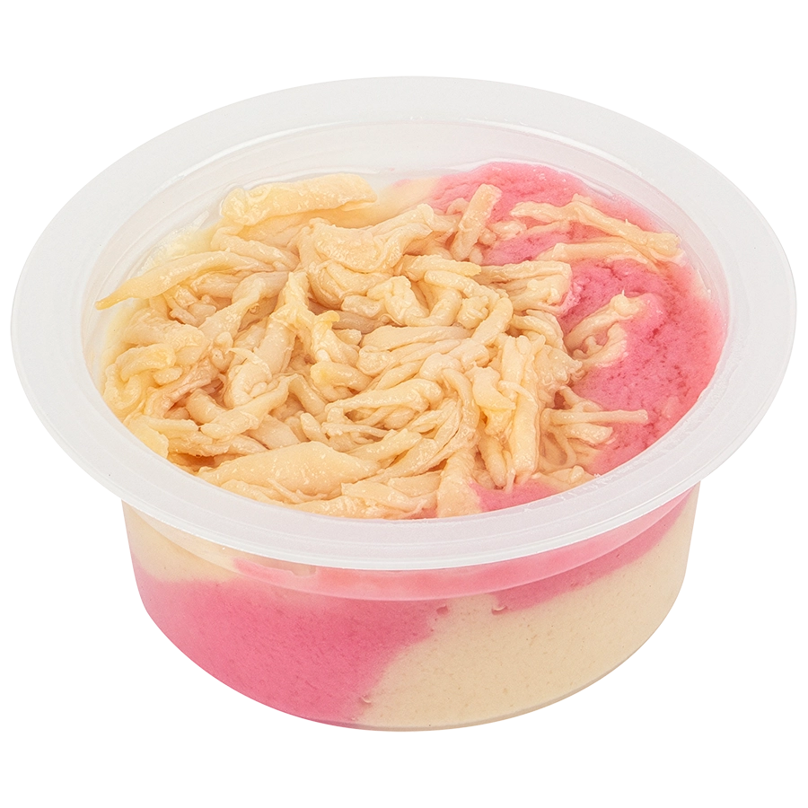 MOUSSE MET STUKJES KIP (7 X 30G) |  | VOSKES