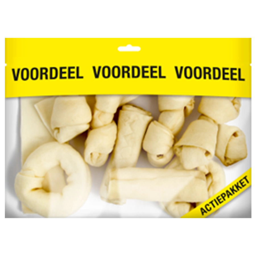 BLANKE KAUWKLUIVEN MIX | Kauwsnack hond | Voskes Treats | VOSKES