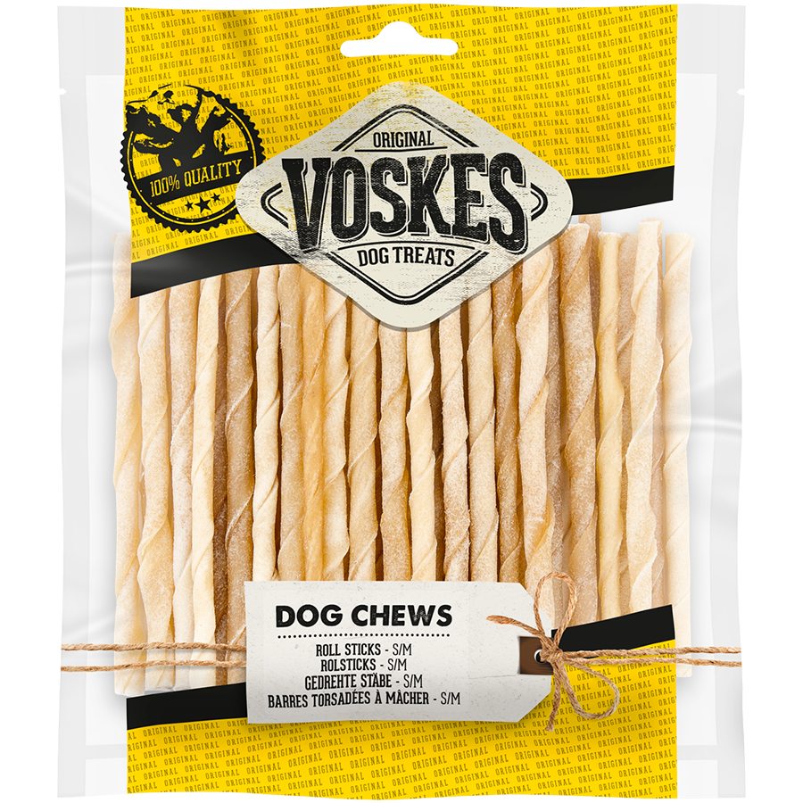 ROLL STICKS (S/M) | dog snacks | VOSKES