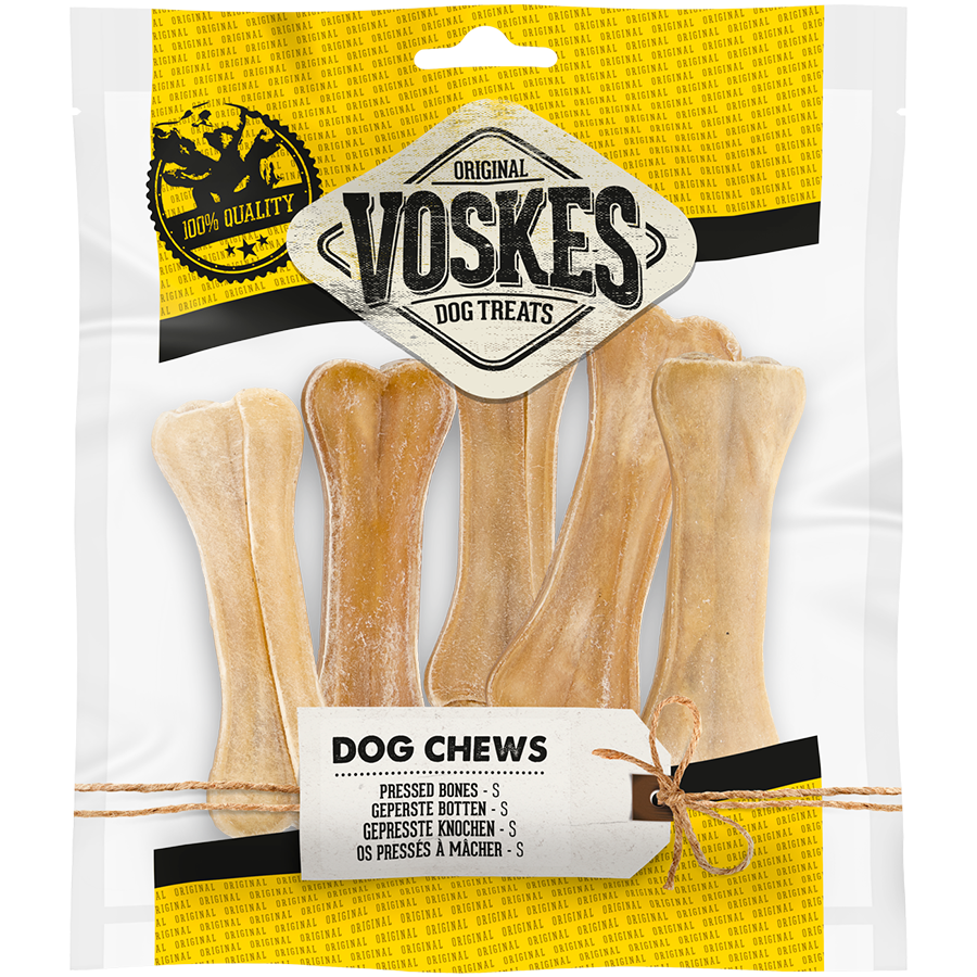 PRESSED BONES (S) | Geperste botten hond | Voskes Treats | VOSKES