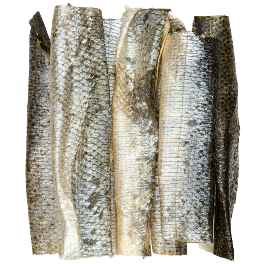 SALMON SKIN | Gedroogde zalmhuid | Voskes Treats | VOSKES