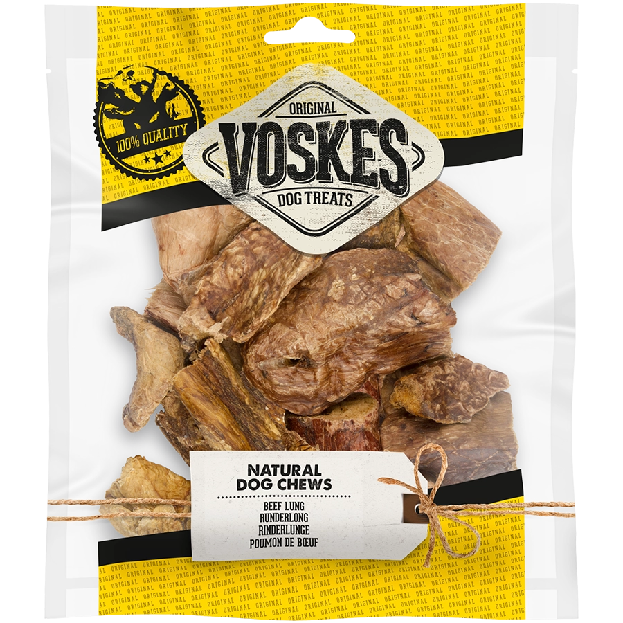 POUMON DE BŒUF | Runderlong hond | Voskes Treats | VOSKES