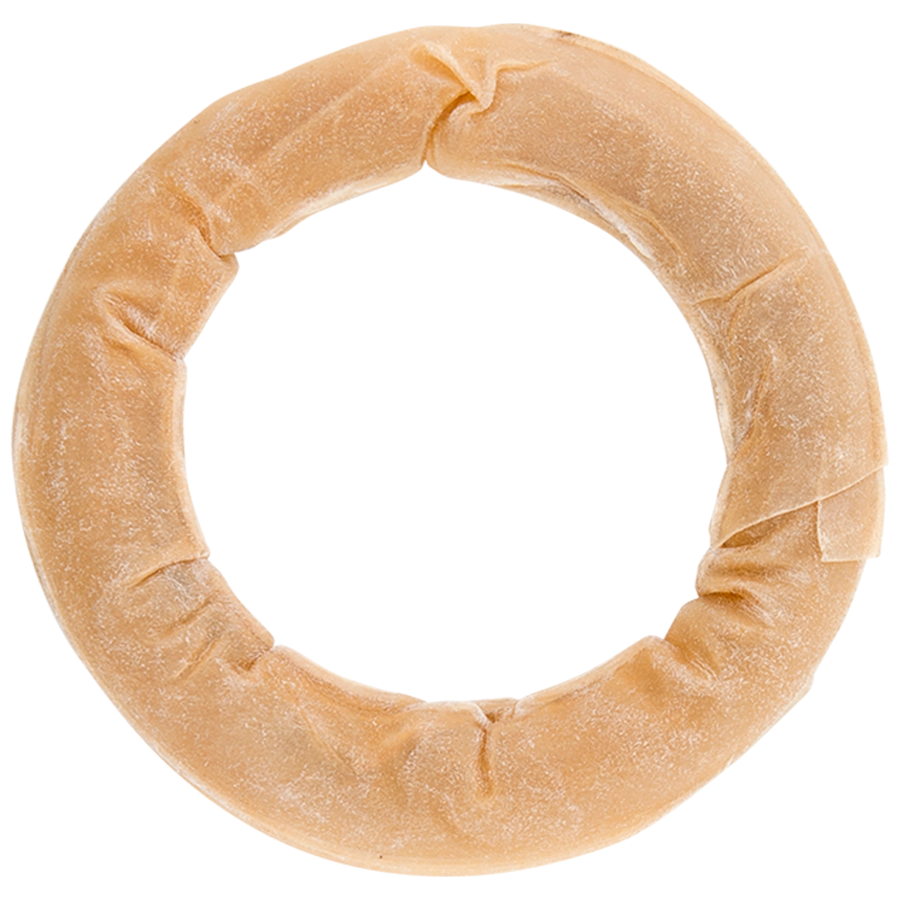 GEPRESSTER RING M 15CM - 1ST | Runderhuid hond | Voskes Treats | VOSKES