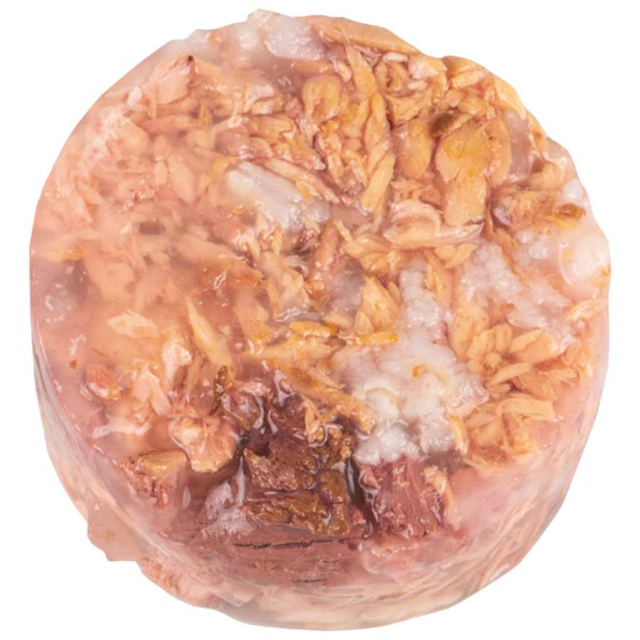  JELLY TUNA WITH GROUPER | JELLY WETFOOD TUNA WITH GROUPER | VOSKES