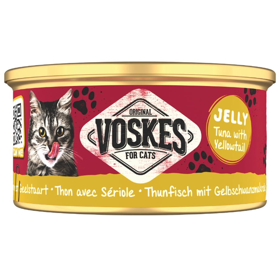 GELÉE THON AVEC SÉRIOLE | JELLY WETFOOD TUNA WITH YELLOWTAIL | VOSKES