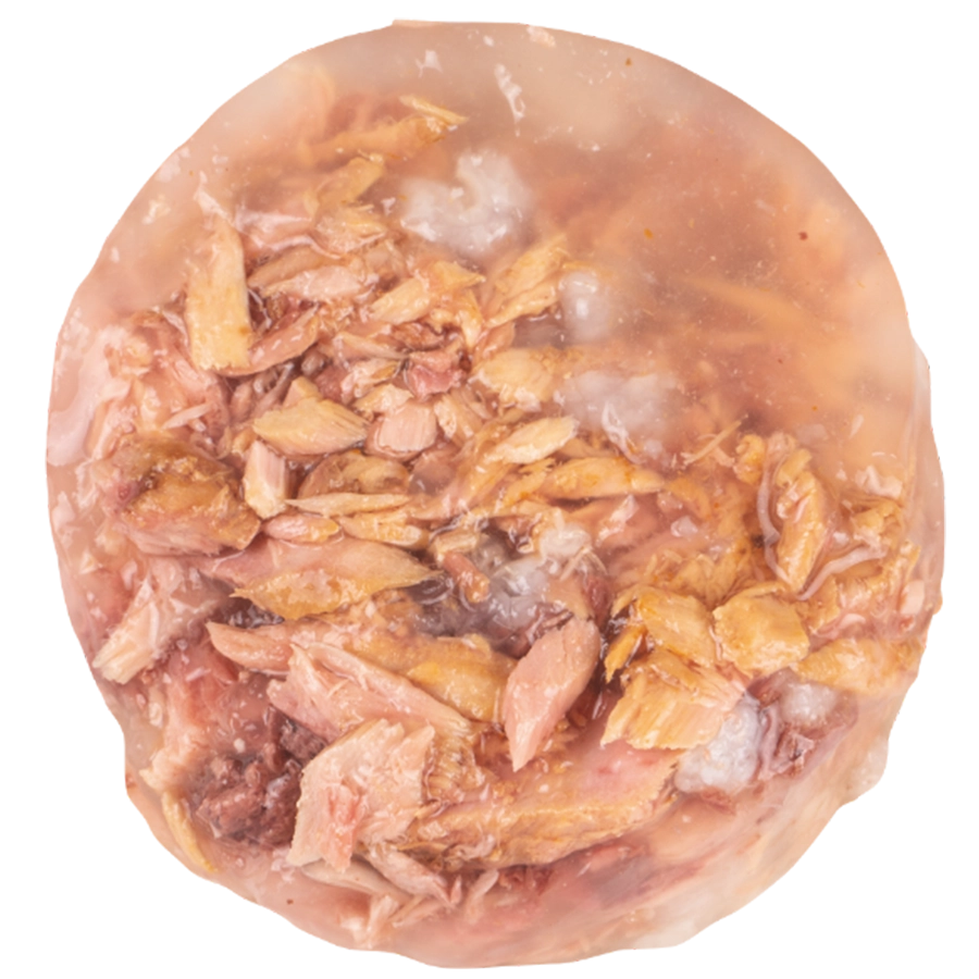 JELLY TUNA WITH SEABREAM | JELLY WETFOOD TUNA WITH SEABREAM | VOSKES