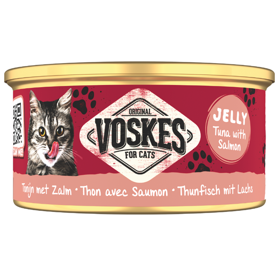 THUNFISCH MIT LACHS | Kattensnack met tonijn en zalm | Voskes Treats | VOSKES