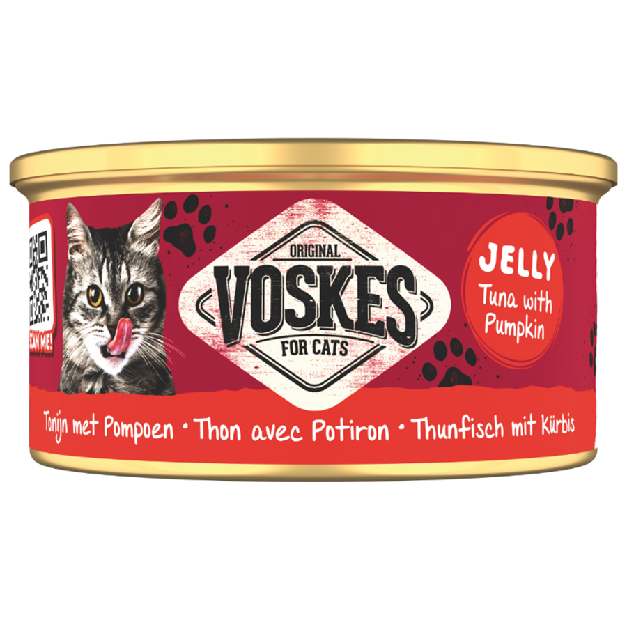 THUNFISCH MIT KÜRBIS | Kattensnack met tonijn en pompoen | Voskes Treats | VOSKES