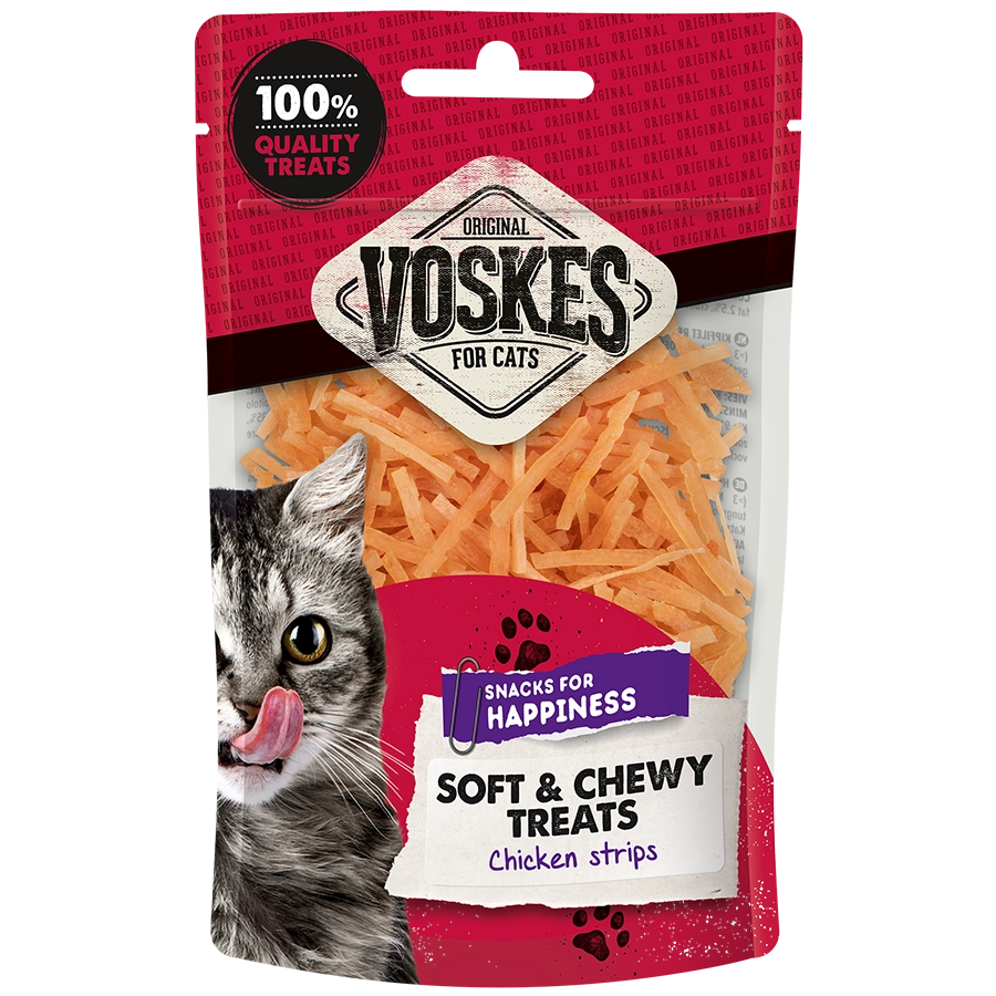 CHICKEN STRIPS | Kitten snoepjes | Voskes Treats | VOSKES