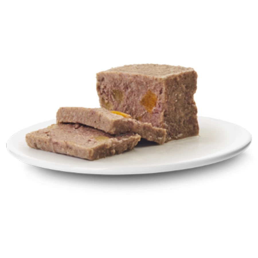 ADULT PATÉ IBERIAN PORK WITH TURKEY & PUMPKIN (8 X 95G) | ADULT - PATÉ IBERIAN PORK WITH TURKEY & PUMPKIN | VOSKES