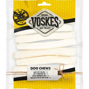 ROLL WHITE (M) | dog snacks | VOSKES