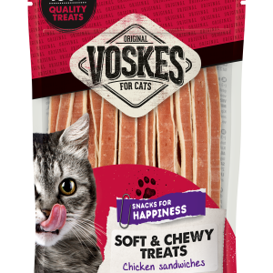 CHICKEN SANDWICHES | Kattensnacks kip en vis |  Voskes Treats | VOSKES