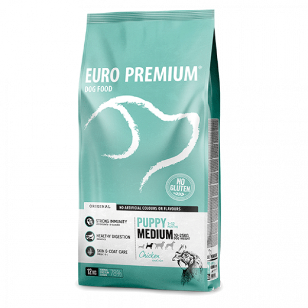 Medium Puppy<br>Chicken & Rice}} |  | EURO PREMIUM