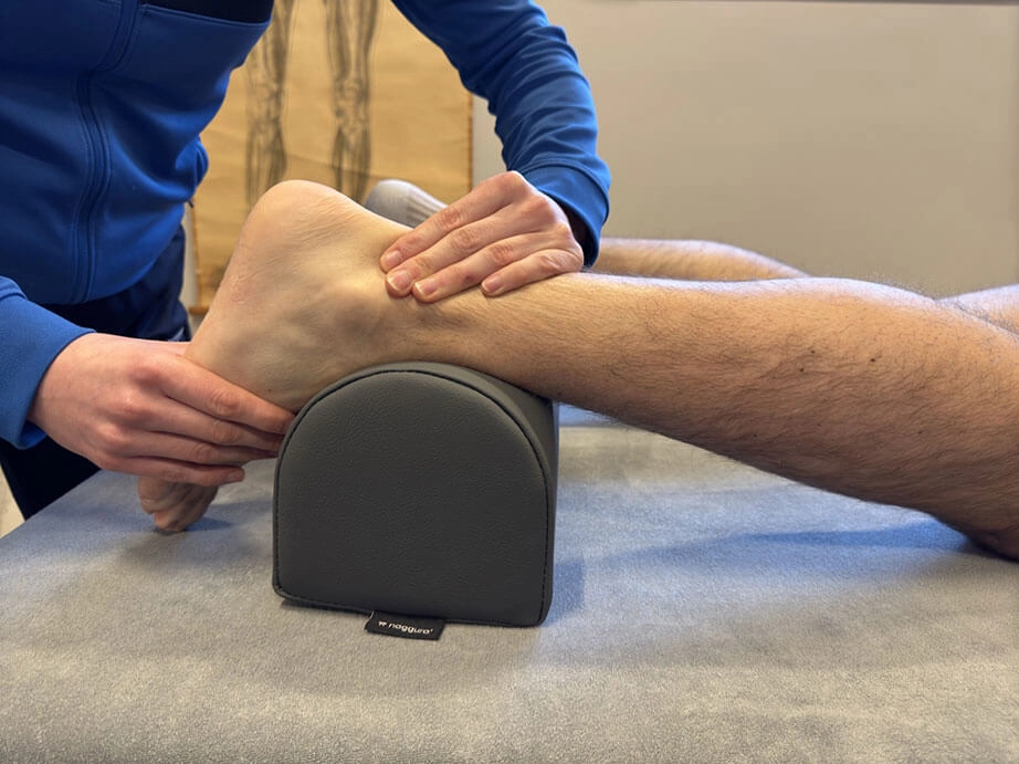 enkelverstuiking fysiotherapie in behandeling