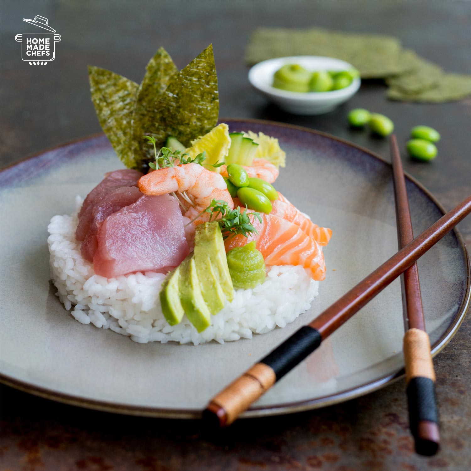 chirashi sushi