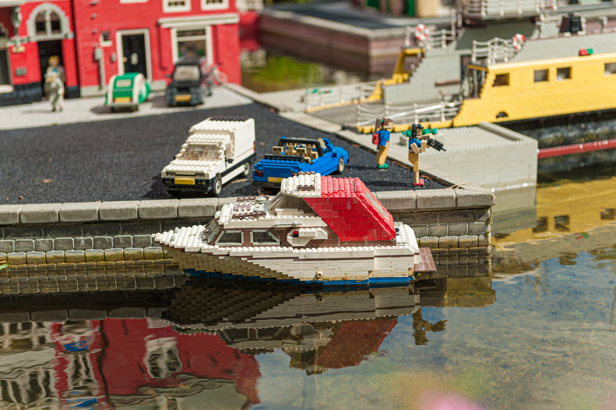 Lego: één van de hobby's van Wineke.
