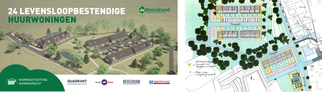 de Noordrand, Ossendrecht, nieuwbouw