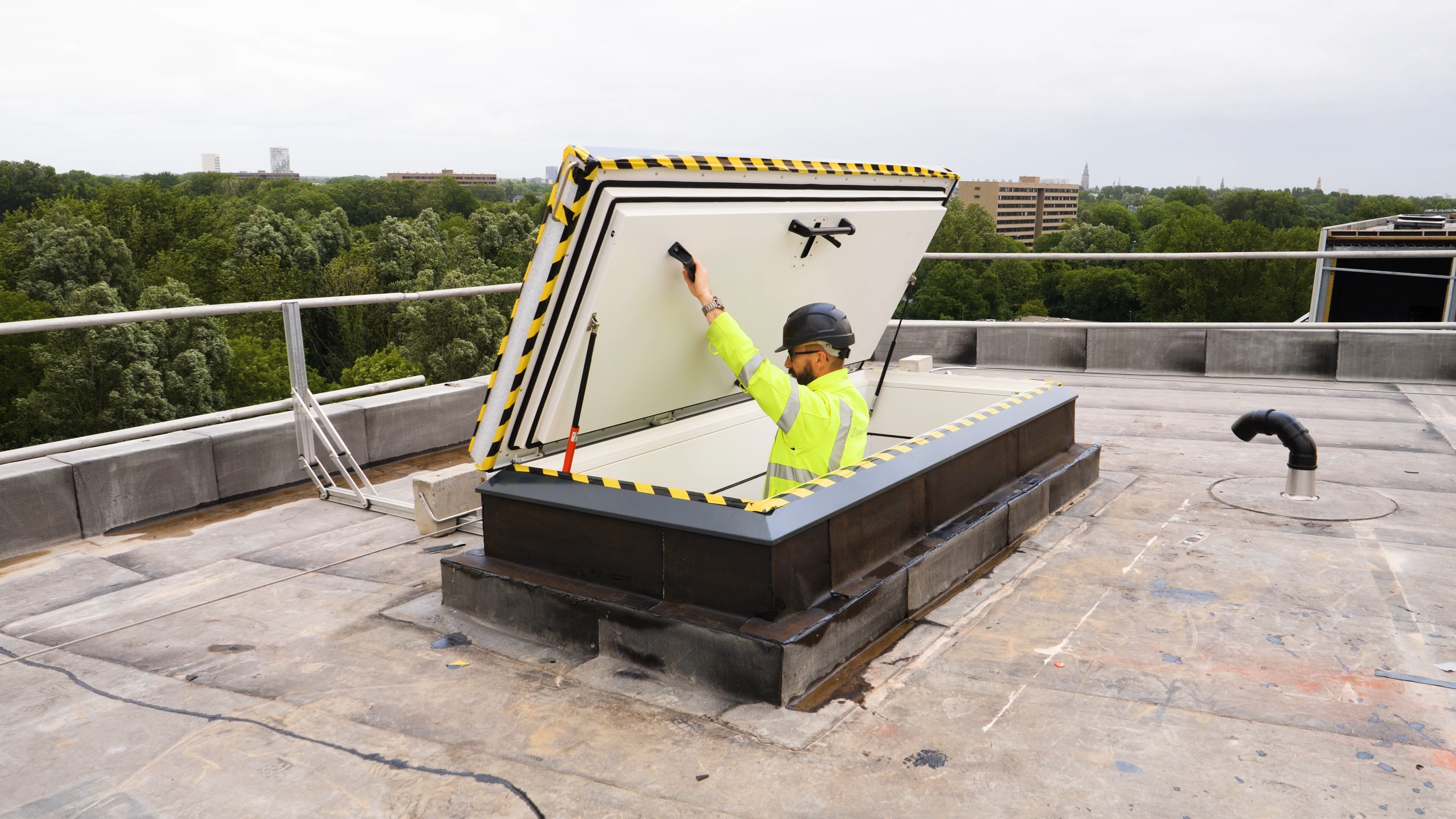 TopAccess Roof hatch Feringa Building