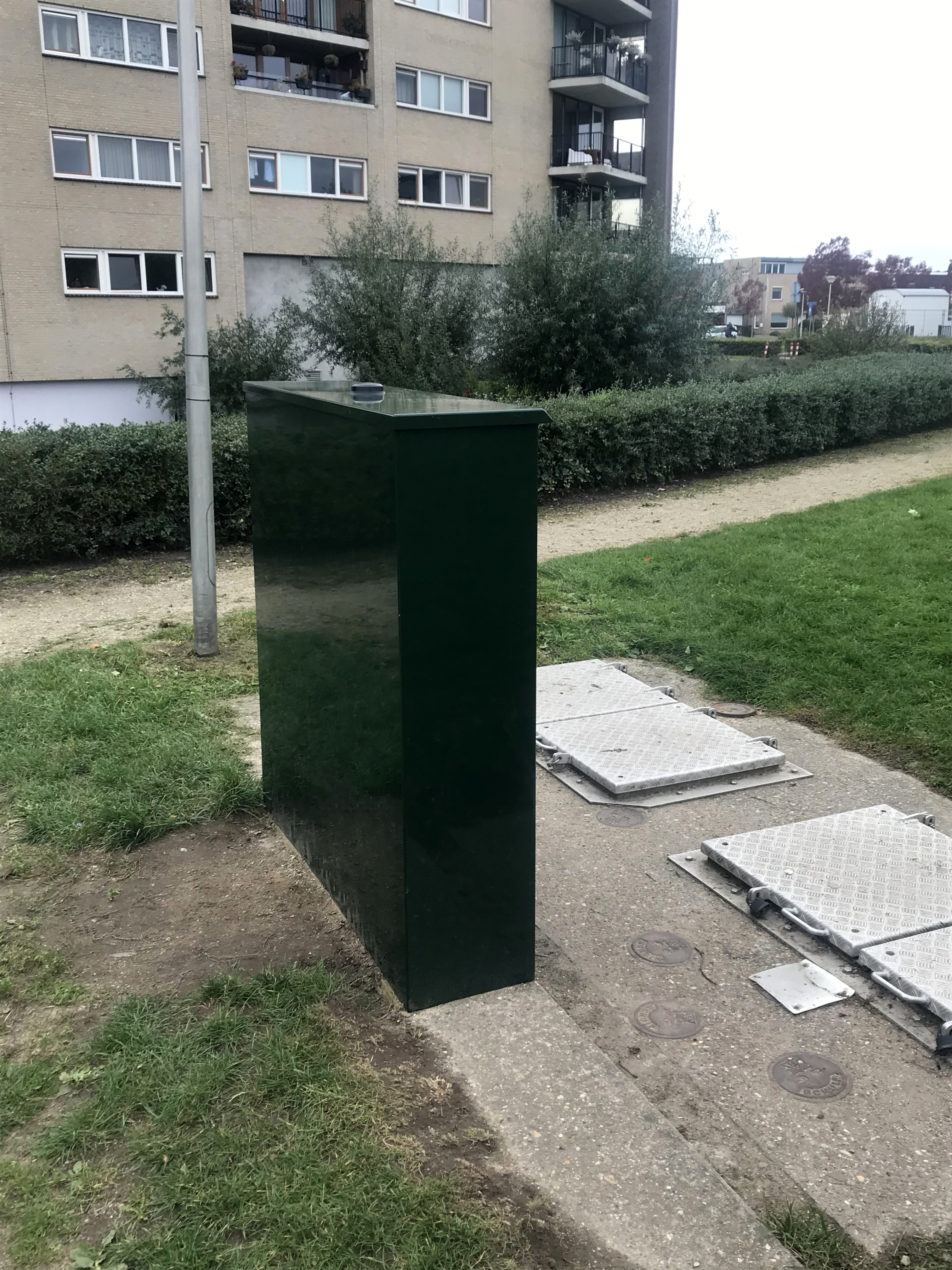 Staka R-Serie RVS buitenkast gemaal in Etten-Leur
