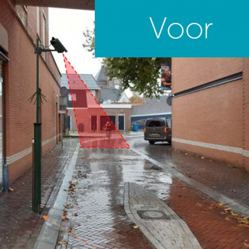 Staka zuil toegepast in gemeente Oosterhout