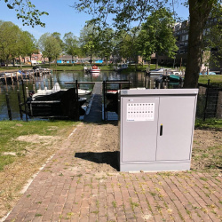 R-Serie buitenkast van Staka voor Walstroom Almere