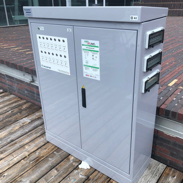 Walstroomkast met anti-graffiti coating