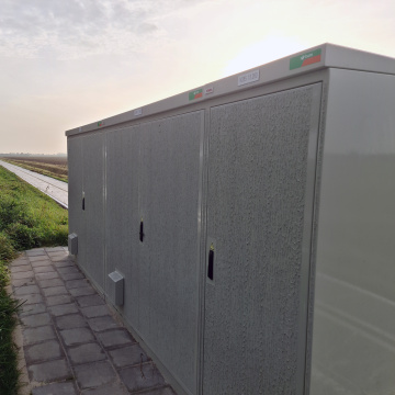 Maatwerk RVS buitenkast voor zonnefietspadinstallatie