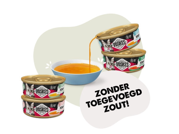 Voskes Soepjes voor katten