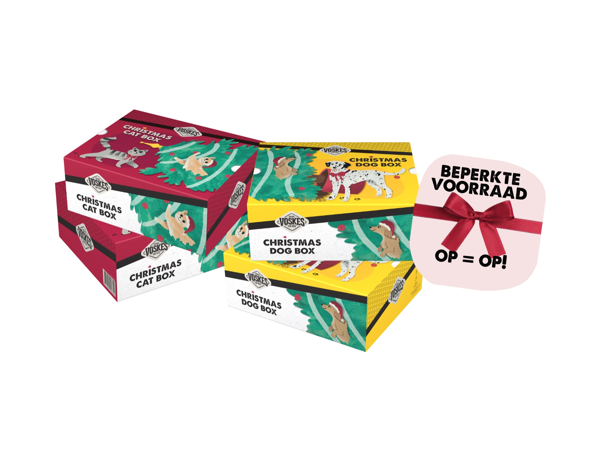 De voskes kerstbox