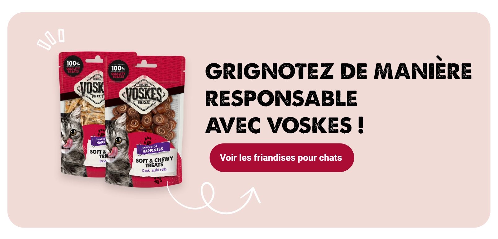 Grignotez de manière responsable avec Voskes !