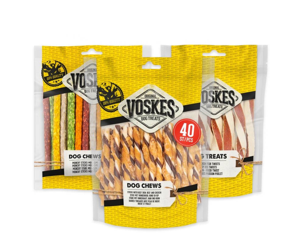 Délicieux bâtonnets à base de peau de mouton