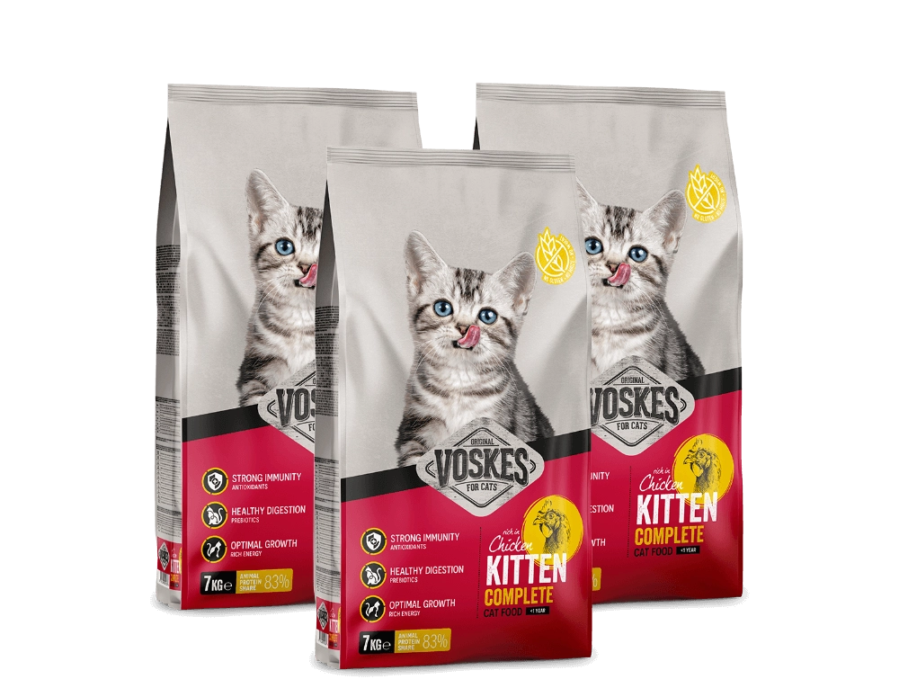 Compleet droogvoer voor katten 